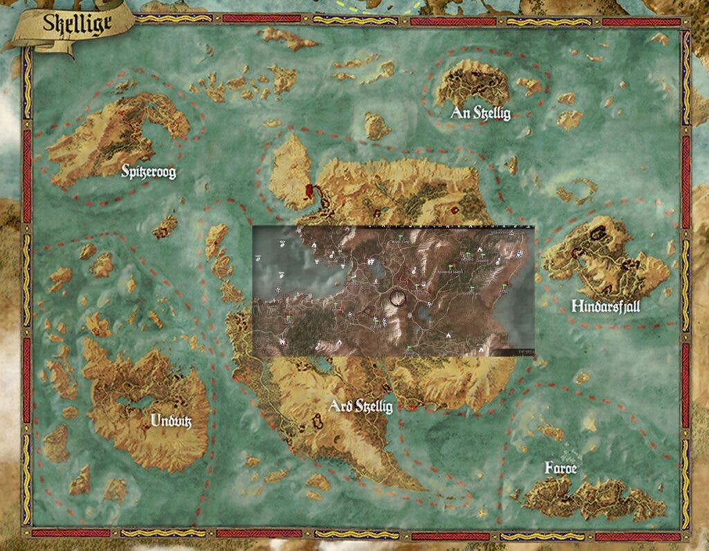 The Witcher 3 mapa (2)