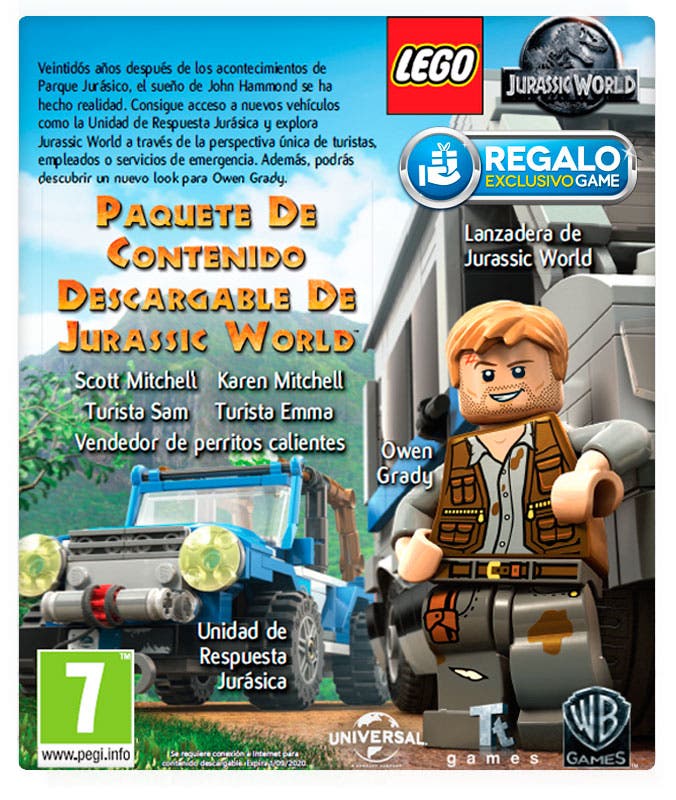 aflange Skuffelse tømrer LEGO Jurassic World abre sus puertas | SomosXbox