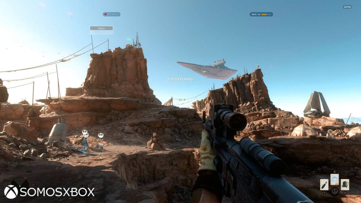Imágenes de la alpha de Star Wars: Battlefront 150