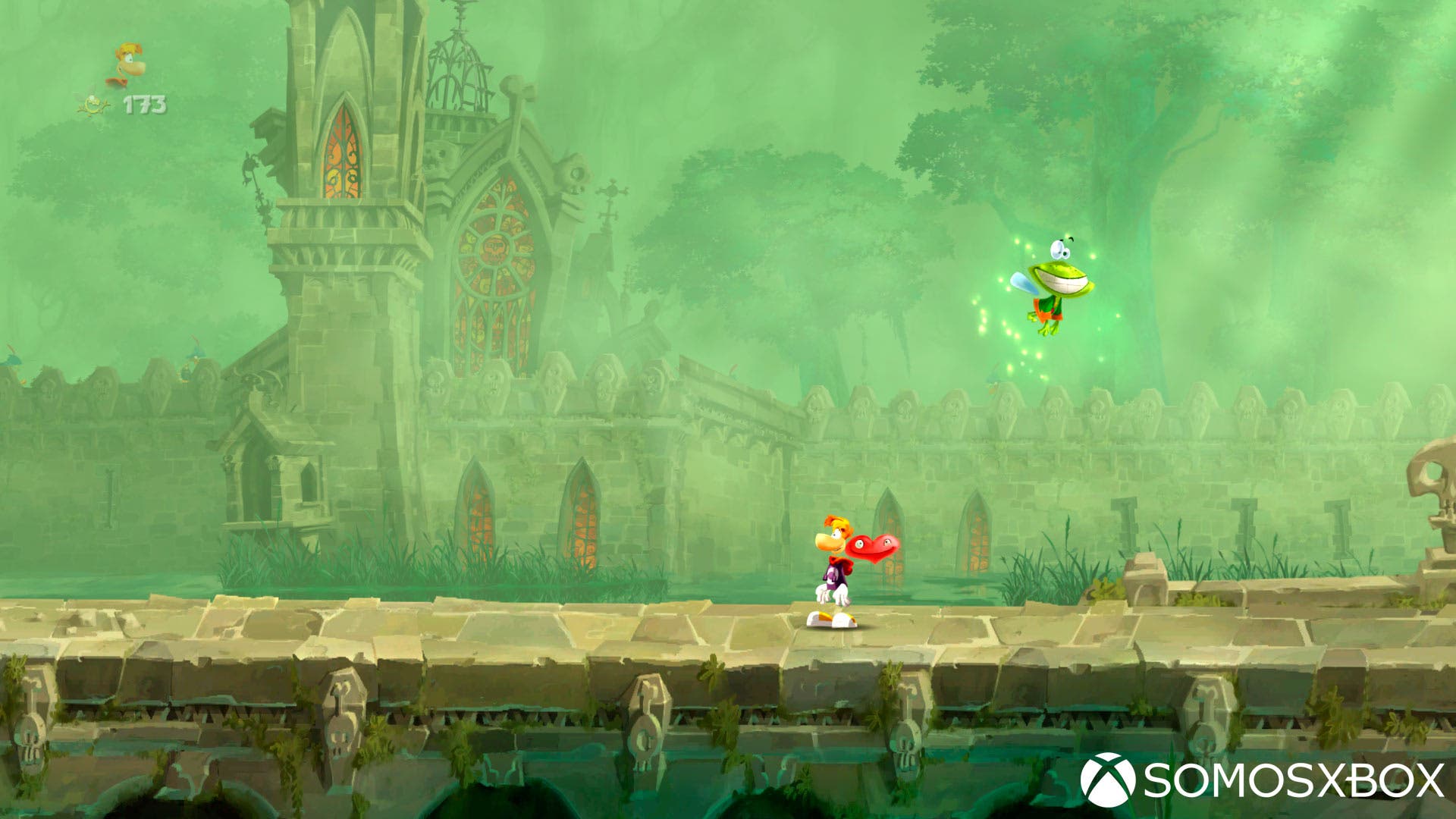 Comparativa: calidad de imagen entre Xbox One y el streaming a Windows 10 172 rayman-xbox-one