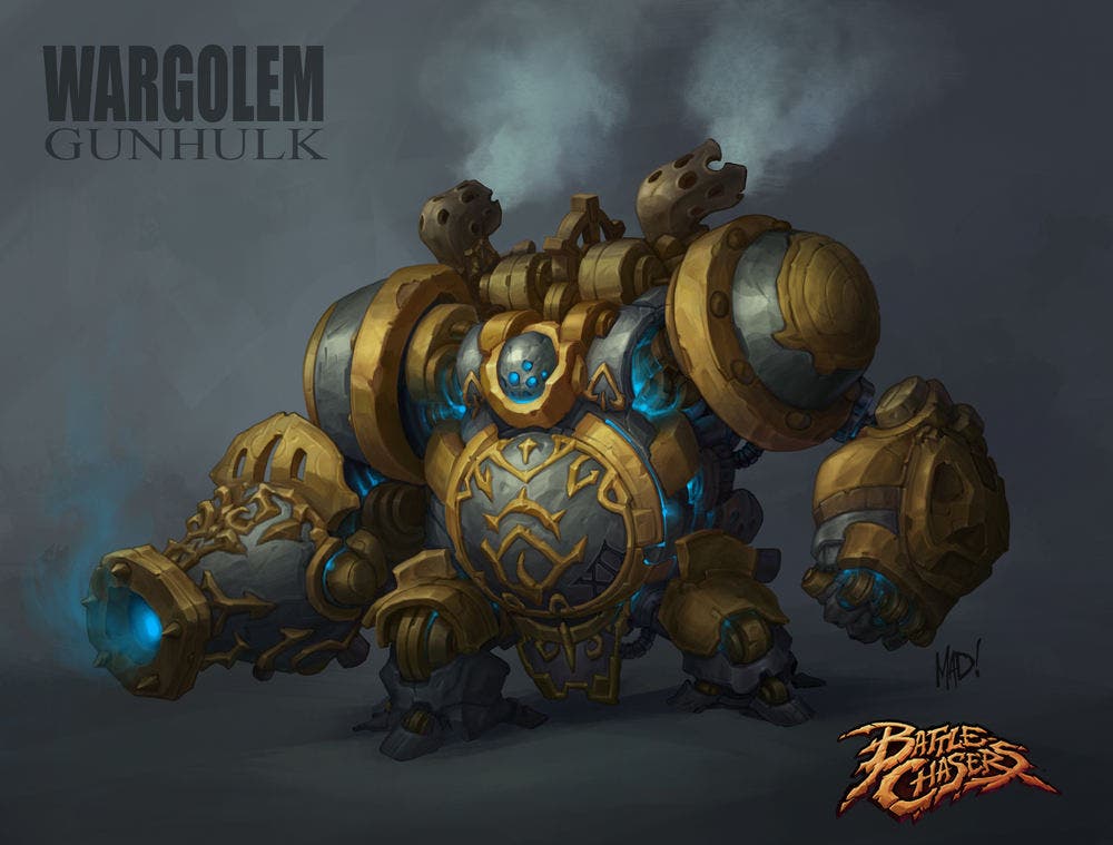 Primeros artworks de Battle Chasers, del creador de Darksiders 106