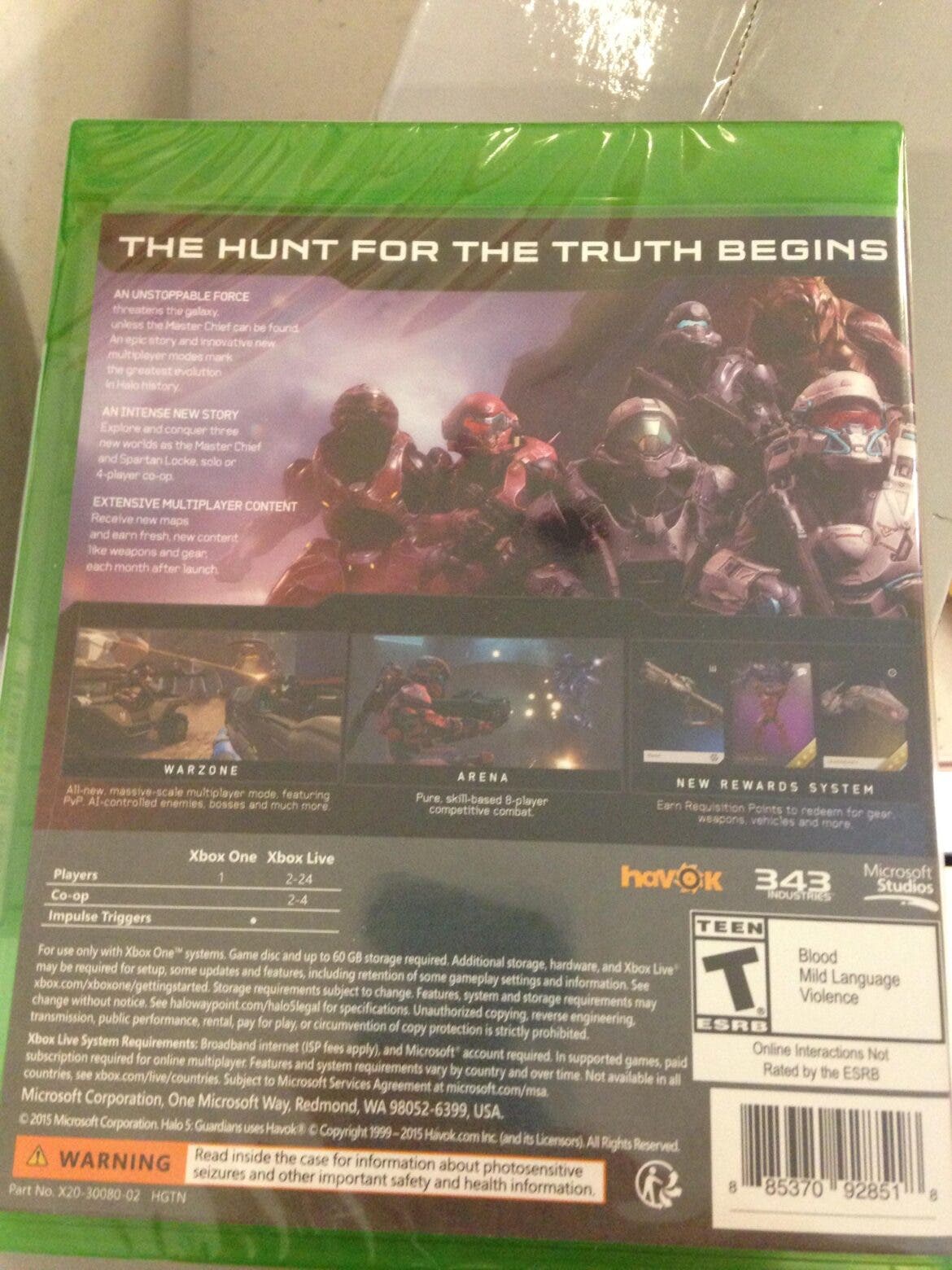 Ya sabemos cuanto pesa Halo 5: Guardians en Xbox One, ¿récord? 111