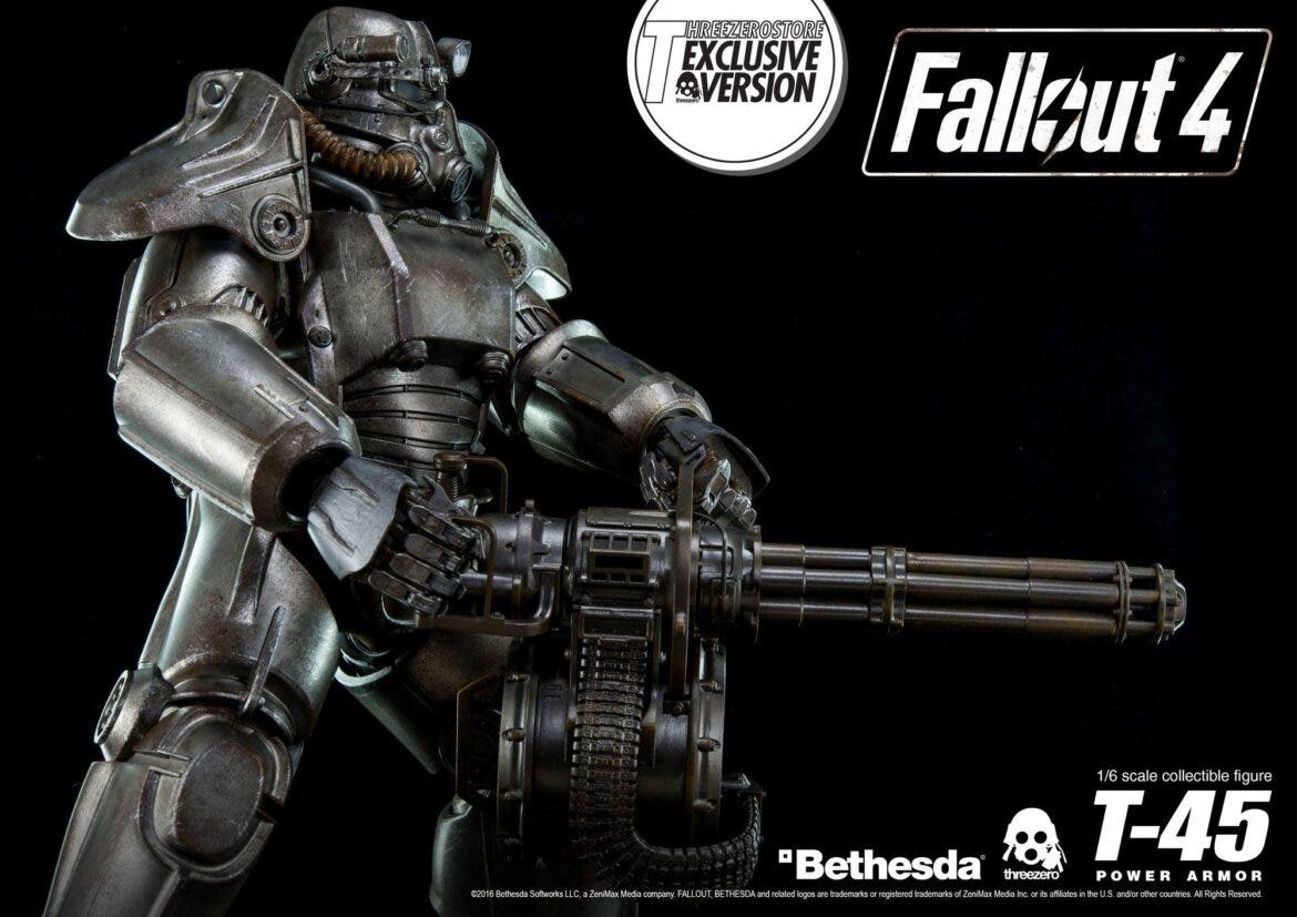 Espectacular figura de la Power Armour de Fallout 4 creada por Threezero 108