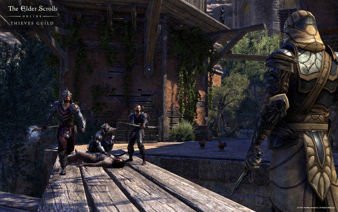 Concretado lanzamiento de la nueva expansión de The Elder Scrolls Online, el Gremio de los Ladrones 110