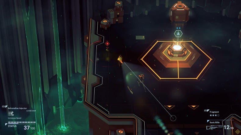 Gameplay de Beacon, un roguelike espacial para Xbox One