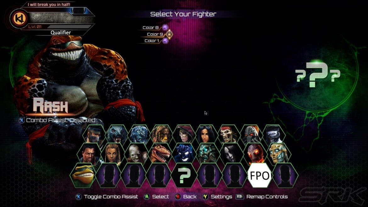 Filtrados dos nuevos luchadores y el modo Shadow Lords para Killer Instinct 109