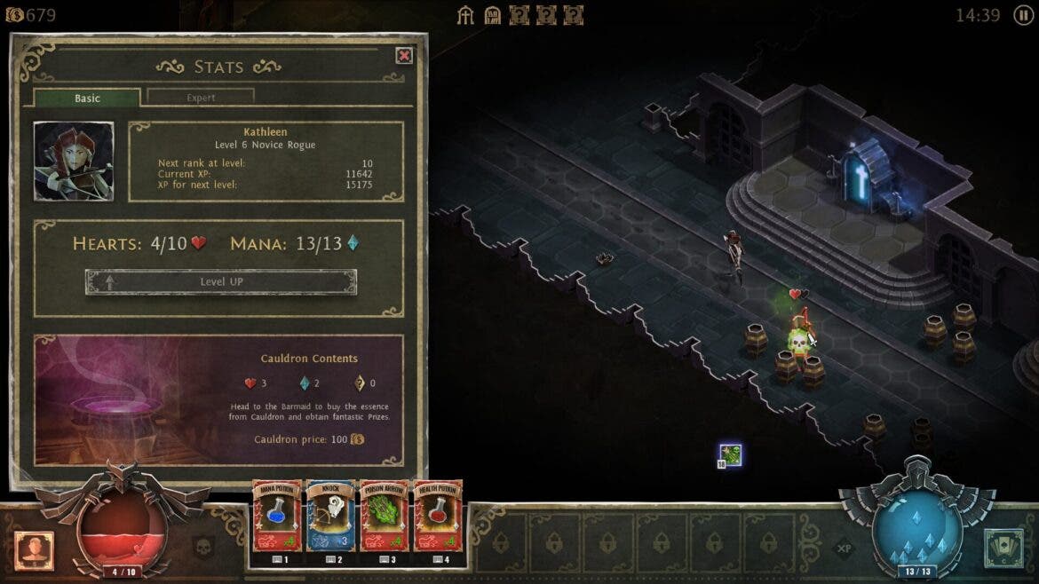 Trailer de presentación de Book of Demons 110