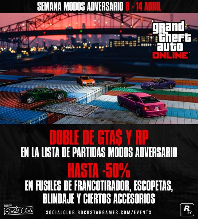 modo adversario gta online