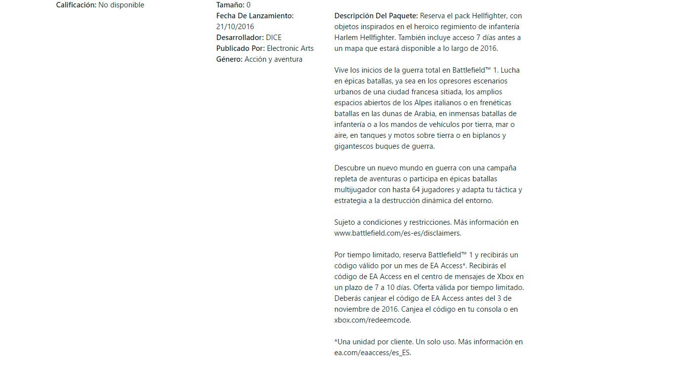 ReservaBattlefield1EAAccess