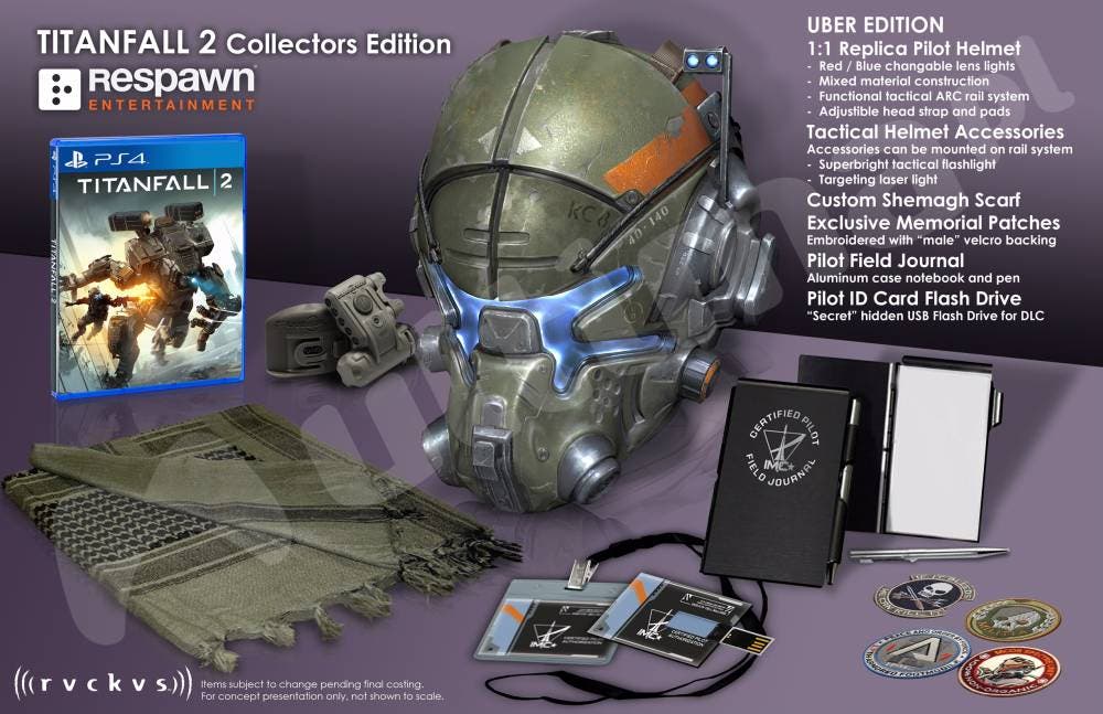 titanfall 2 coleccionista