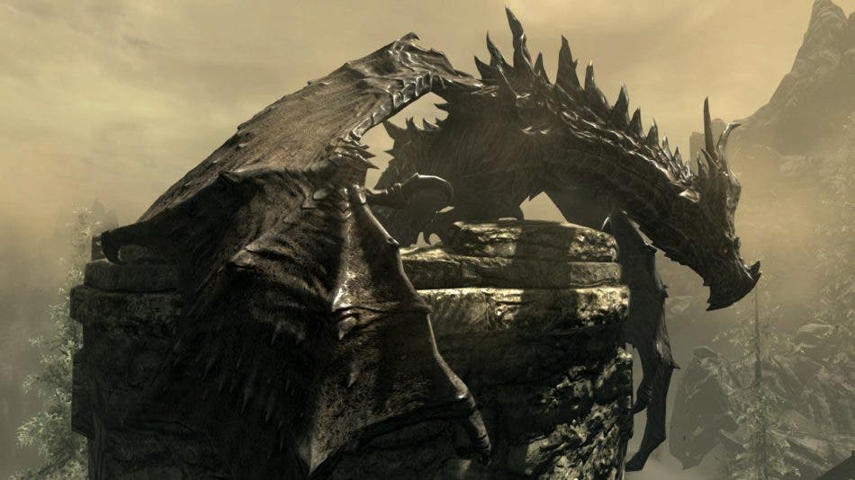 La literatura en los videojuegos: la Edad Media 144 alduin skyrim