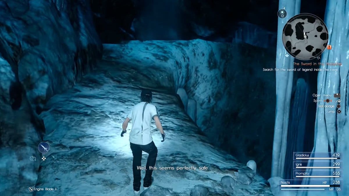 final fantasy xv cueva