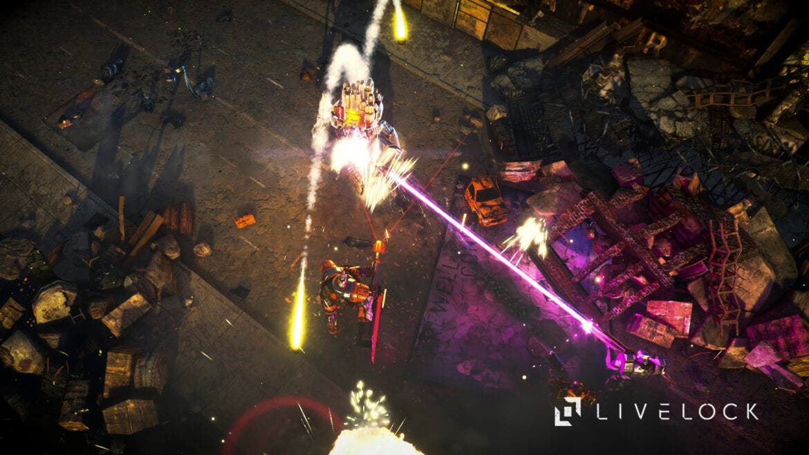 Defiende la tierra en Livelock, trailer de lanzamiento 115