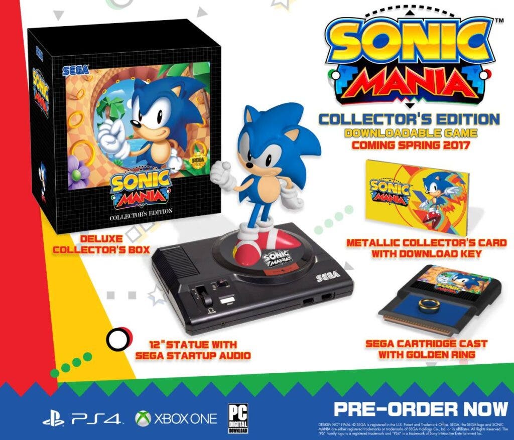 Edición Coleccionista Sonic Mania