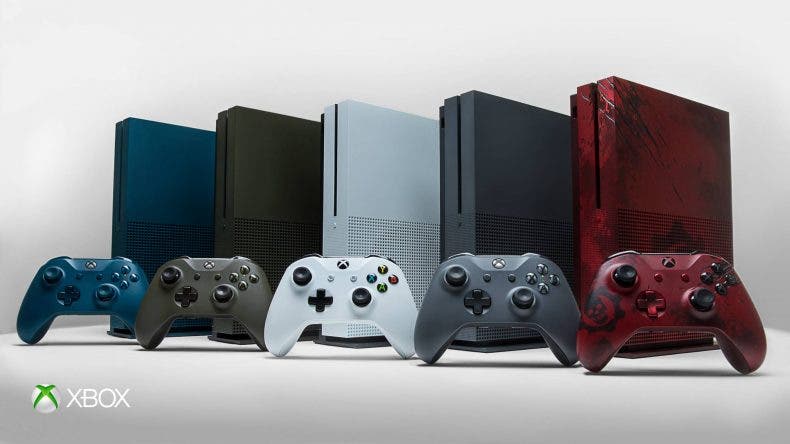 Xbox One S, nuevos modelos, ¿qué color te gusta más?