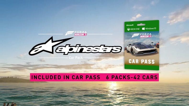 Ya disponible el nuevo pack de coches Alpinestar para Forza Horizon 3