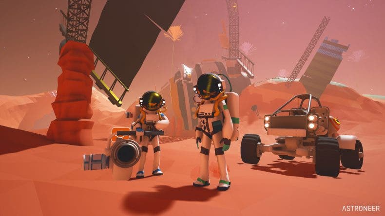 Disponible la nueva actualización de Astroneer que incluye el Cross Play con PC