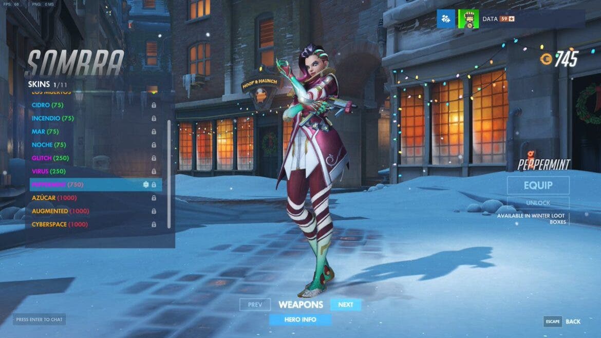 Así es la actualización de invierno de Overwatch: Inverlandia 113