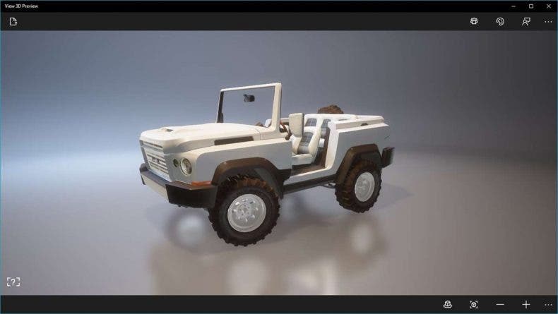 Ya está disponible View 3D, la aplicación de Microsoft para visualizar contenido en 3D