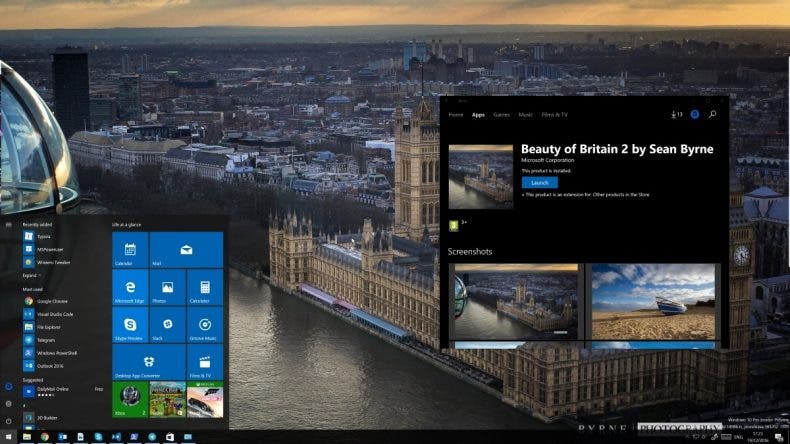 Los temas llegan a la tienda de Windows en la última beta de Windows 10