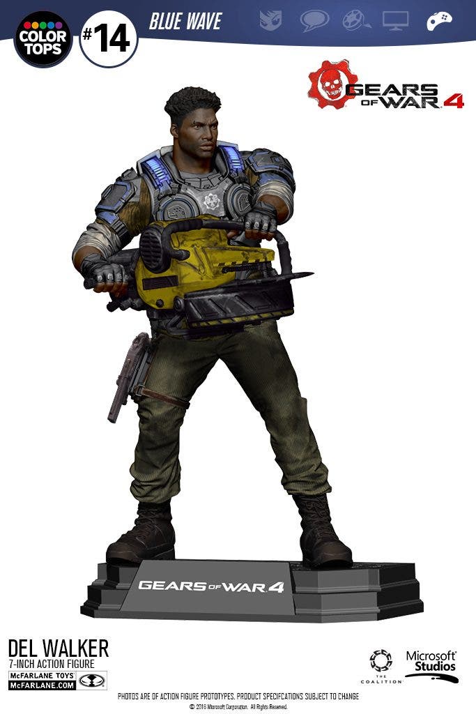 Anunciada la espectacular figura de Del Walker, de Gears of War 4 109