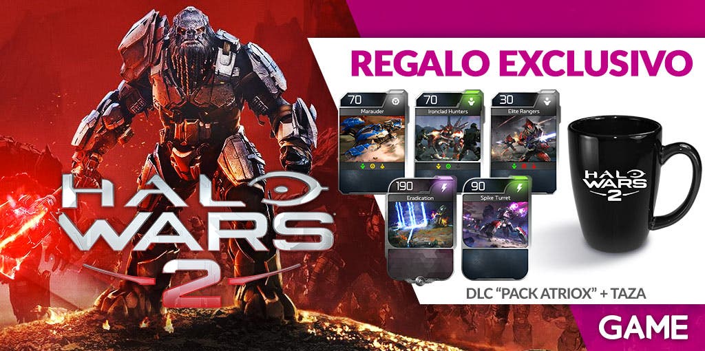 Reserva Halo Wars 2 en GAME y llévate estos regalos exclusivos 107