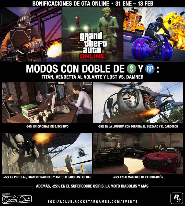 GTA Online, consigue una oficina de ejecutivo con los nuevos descuentos y bonificaciones 107