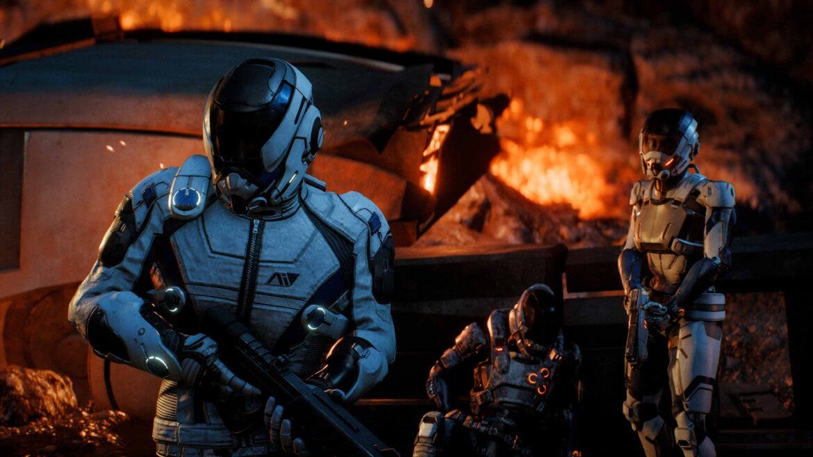 Nuevas imágenes, gameplay de Mass Effect Andromeda y actuación de Natalie Dormer 114