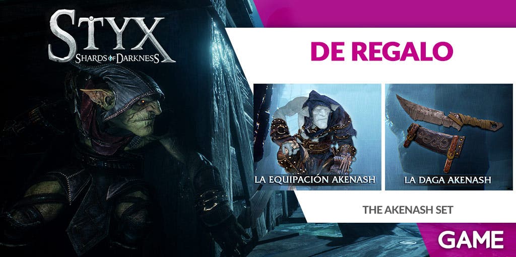 Styx: Shards of Darkness contará con DLC de regalo por su reserva en GAME 111