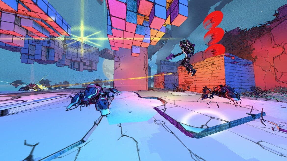 La acción frenética de Super Cloudbuilt llegará a Xbox One 114