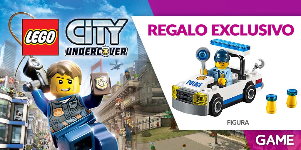 Reserva LEGO City Undercover en GAME y llévate este regalo 111
