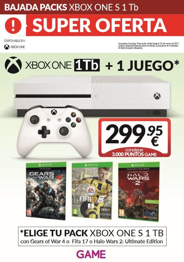 Nuevas ofertas semanales en GAME, con plan renove incluido 105