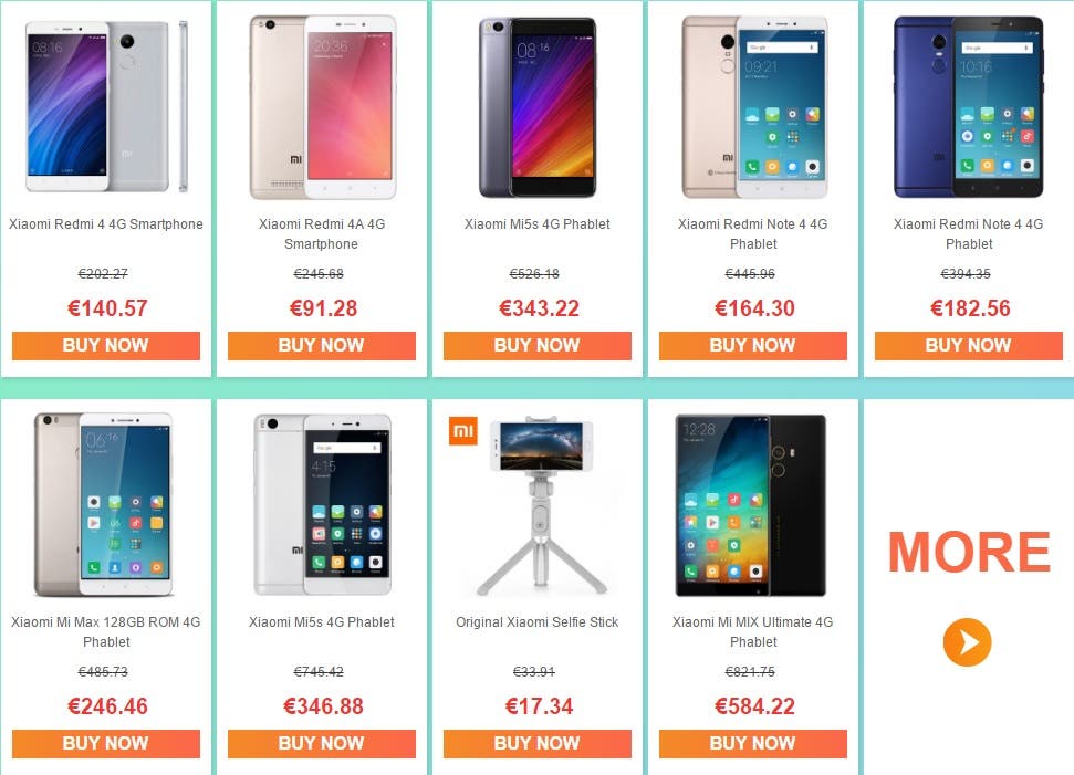 Grandes ofertas de Xiaomi en GearBest por primavera 113