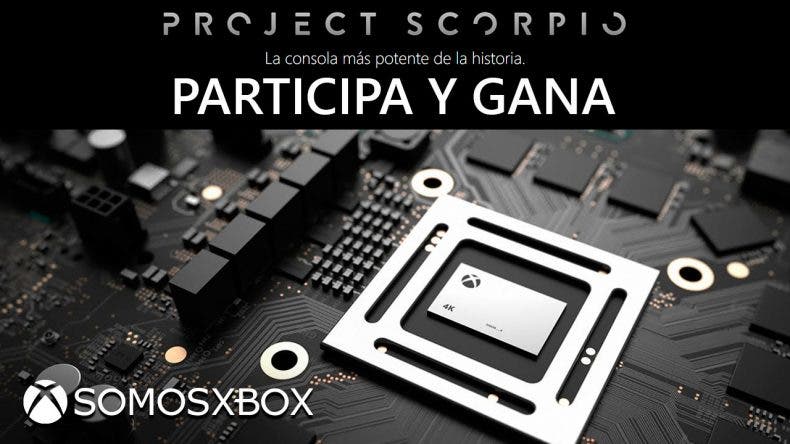 Participa en nuestra encuesta y consigue una Project Scorpio gratis