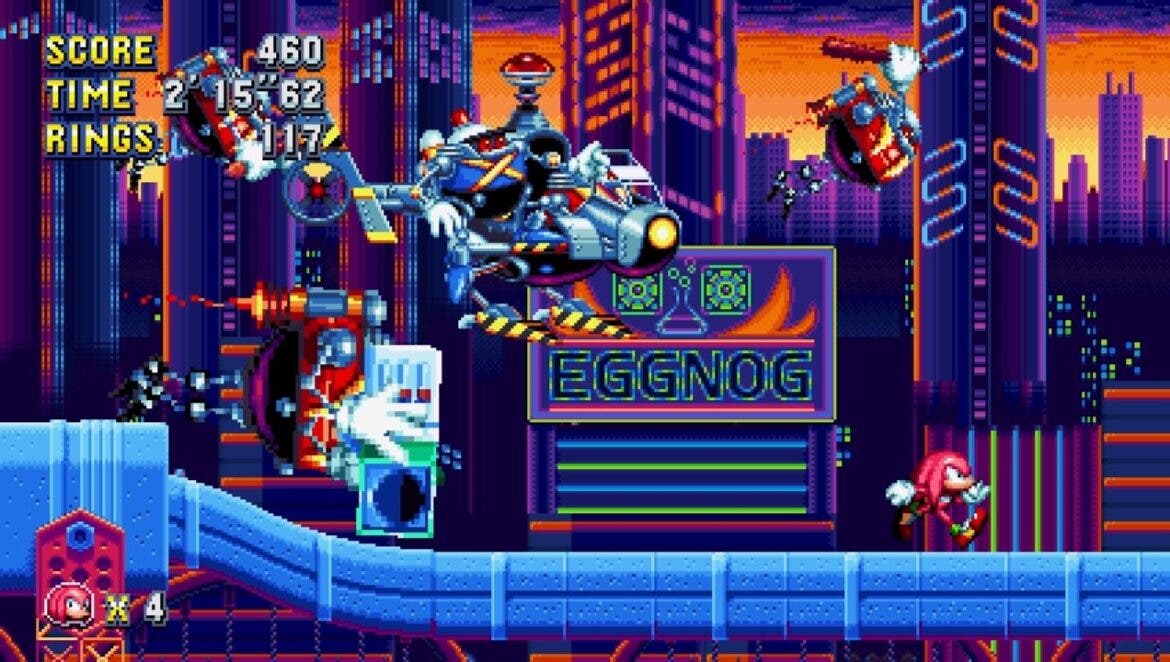 Sonic Mania desvela imágenes de un nuevo enemigo 109