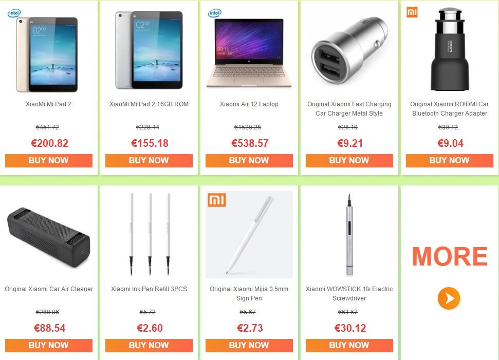 Grandes ofertas de Xiaomi en GearBest por primavera 114