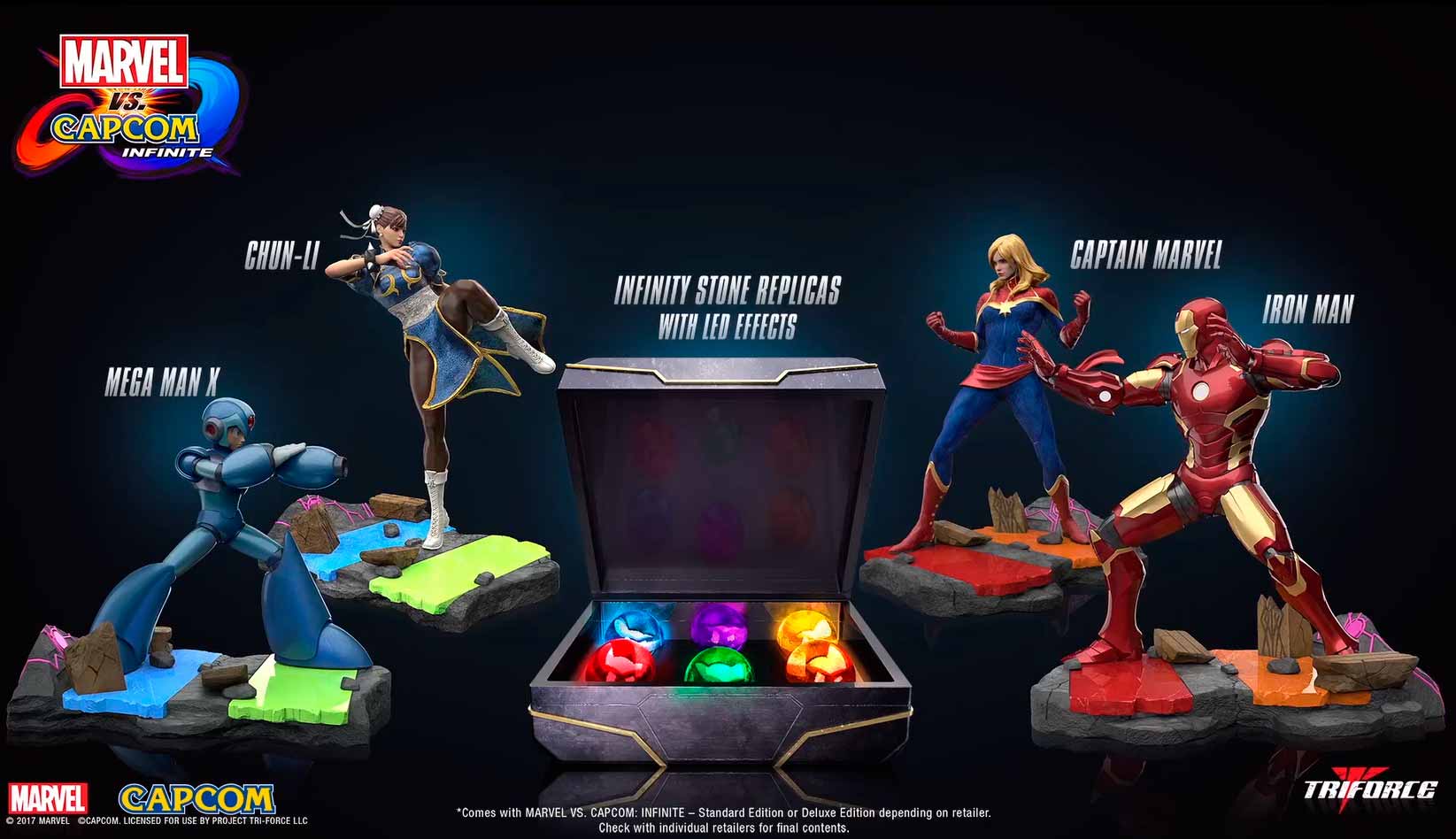 Así es la épica edición coleccionista de Marvel vs Capcom Infinite 111