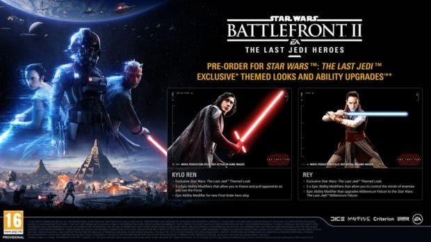 Revelados los trajes de Rey y Kylo Ren para Star Wars: Battlefront 2 111