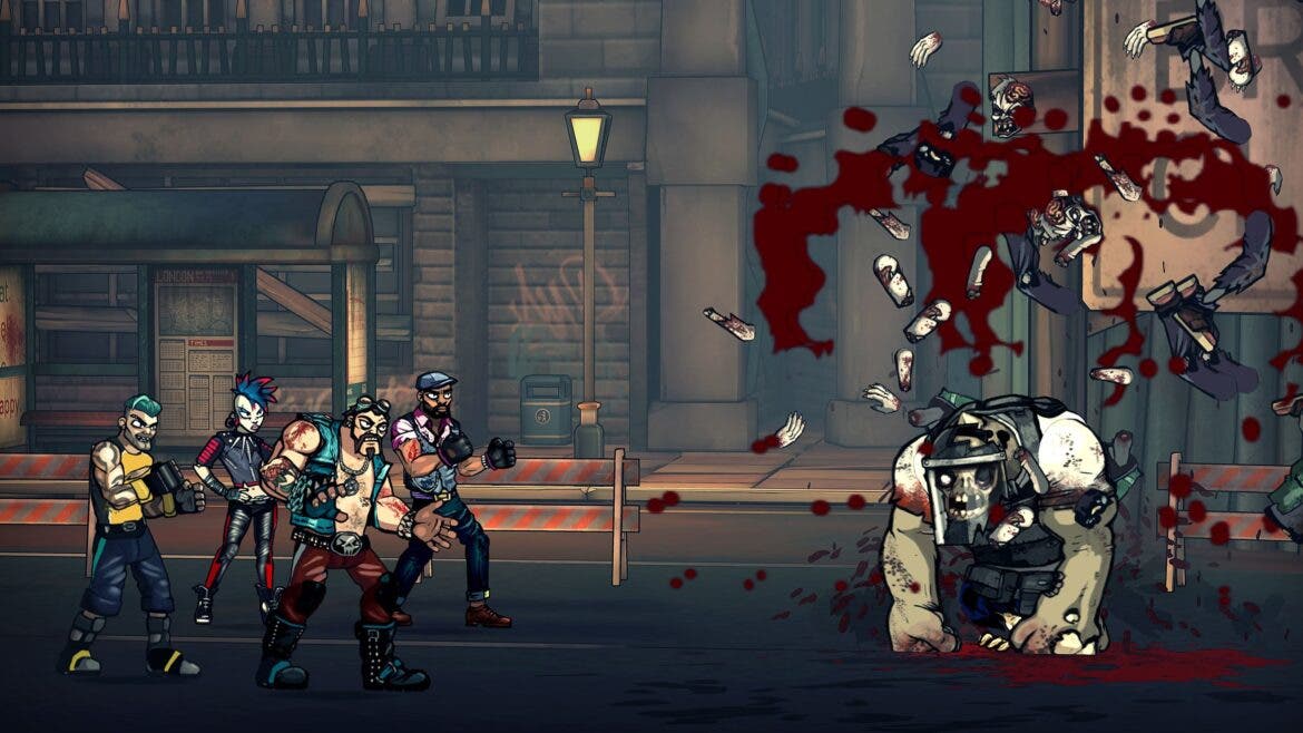 Presentado un nuevo beat'em up clásico y cooperativo, Bloody Zombies 109