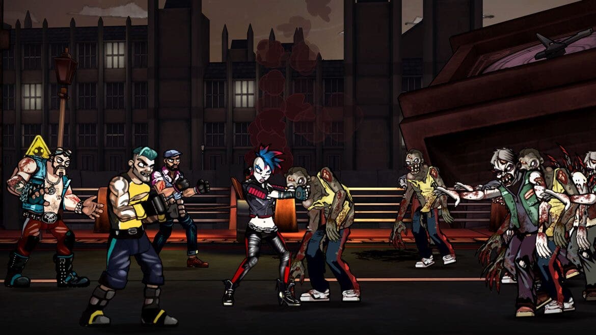Presentado un nuevo beat'em up clásico y cooperativo, Bloody Zombies 110