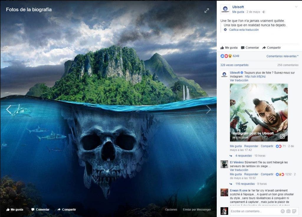Ubisoft da nuevas pistas sobre Far Cry 5 desde Facebook 107