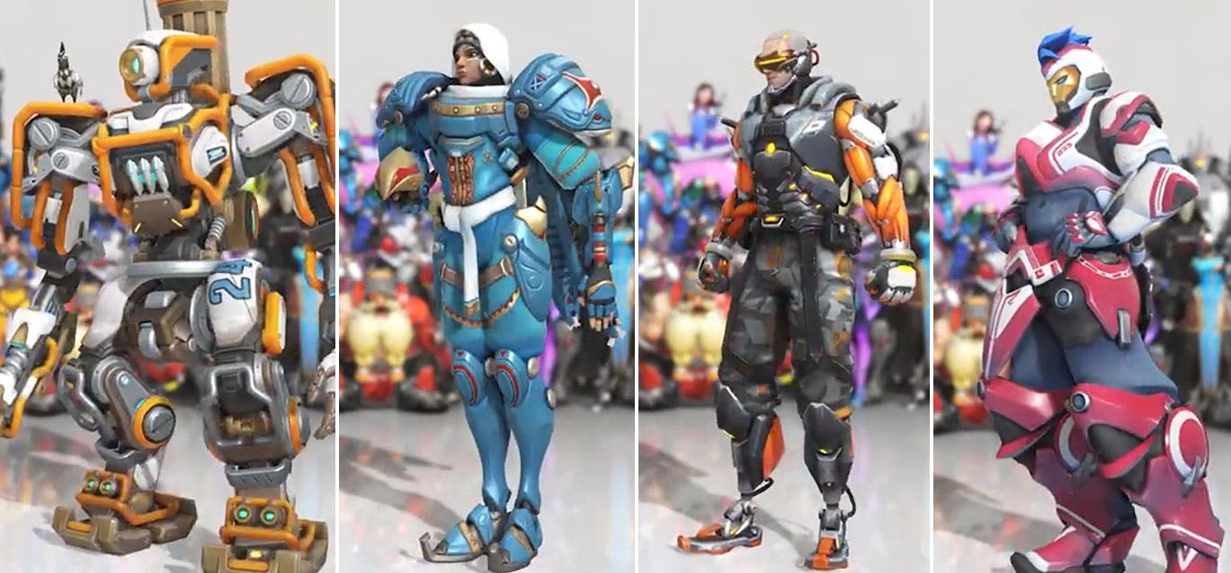 Overwatch, desveladas 4 skins de su evento de aniversario 111