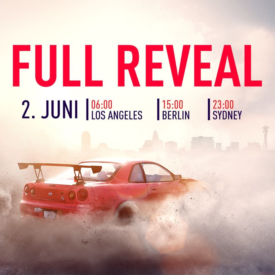Imagen del nuevo Need For Speed, aunque deja ver poco 108