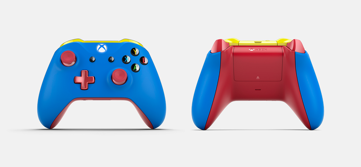 Los mandos de SomosXbox con Xbox Design Lab 120