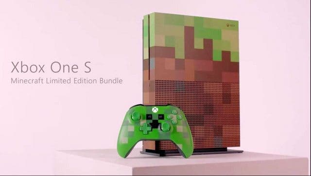 Así es la Xbox One S Minecraft Limited Edition 109