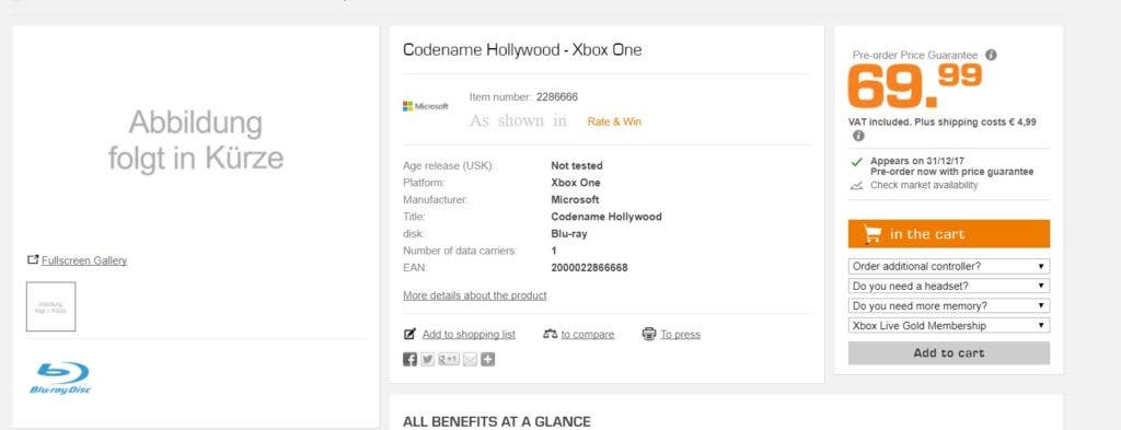 Se filtra un posible nuevo juego exclusivo de Xbox One 107