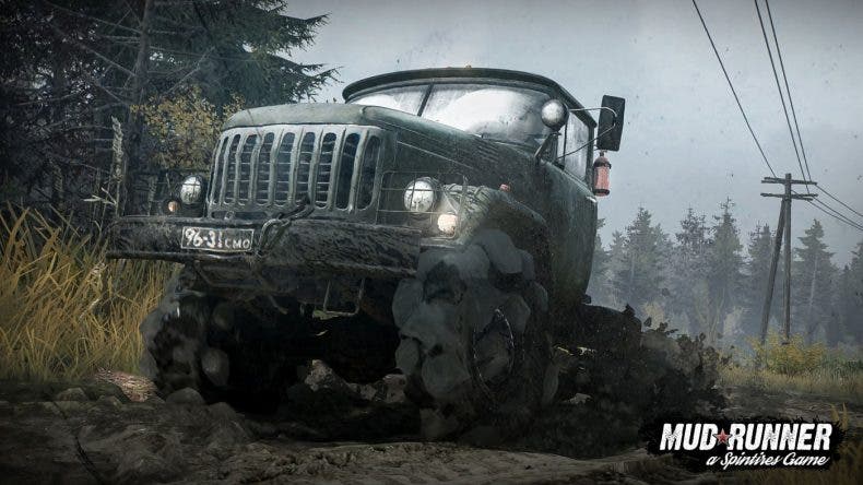 Enfrentándose a la naturaleza sobre cuatro ruedas en el trailer y gameplay de Spintires: MudRunner