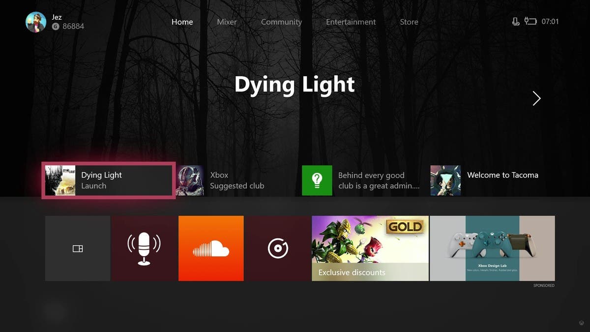 Así es la nueva actualización de Xbox One 104