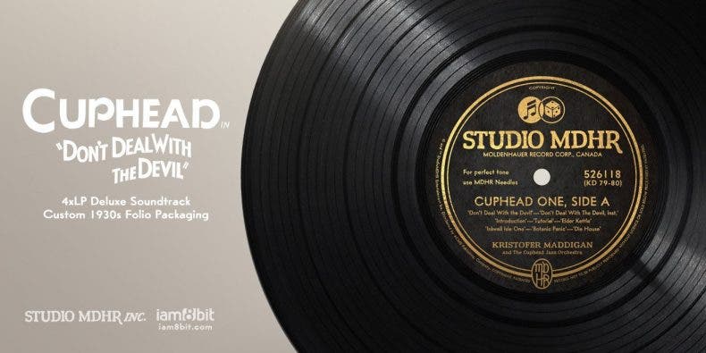 Ya podéis comprar el espectacular vinilo de Cuphead