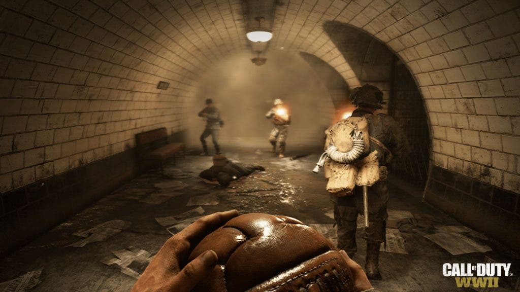 Call of Duty WWII presenta un nuevo mapa y modo de juego donde practicar fútbol 107